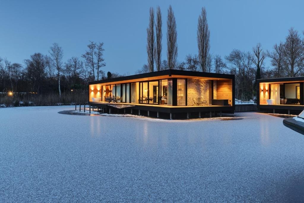Haven Lake Village, Kortenhoef – romantic hotel